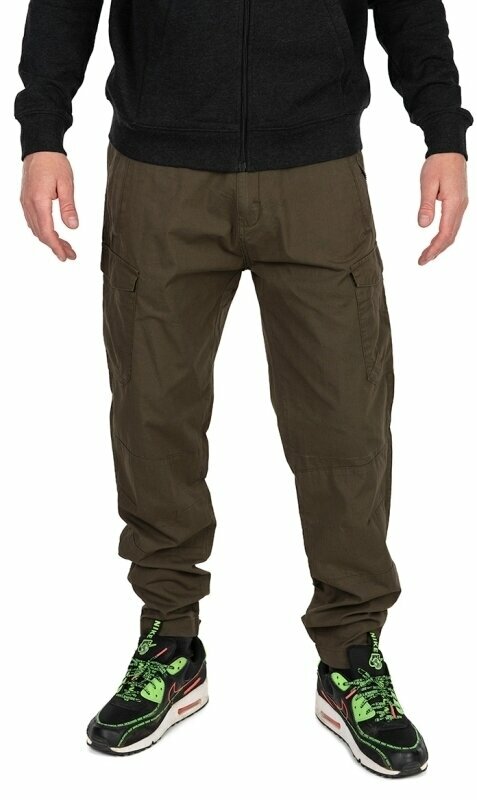 Horgásznadrág Fox Horgásznadrág Collection LW Cargo Trouser Green/Black S