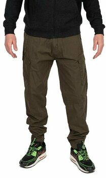 Nohavice Fox Nohavice Collection LW Cargo Trouser Green/Black M - 1