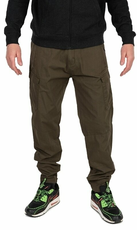 Pantalones Fox Pantalones Collection LW Cargo Trouser Green/Black XL