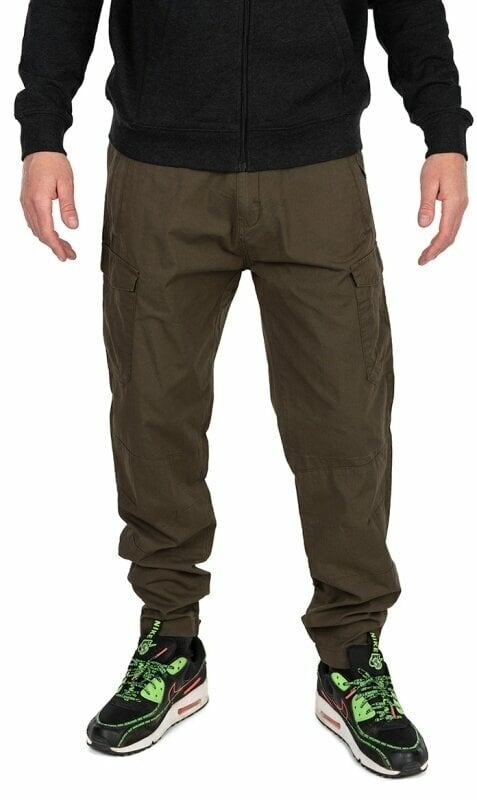 Pantalones Fox Pantalones Collection LW Cargo Trouser Green/Black 2XL