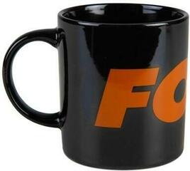 Kemping Evőeszköz készlet Fox Collection Mug Black/Orange 350 ml Kemping Evőeszköz készlet