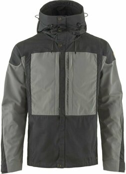 Outdorová bunda Fjällräven Keb Jacket M Grey/Grey XL Outdorová bunda - 1