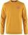 Outdoor Hoodie Fjällräven 1960 Logo Badge Sweater M Mustard Yellow M Outdoor Hoodie