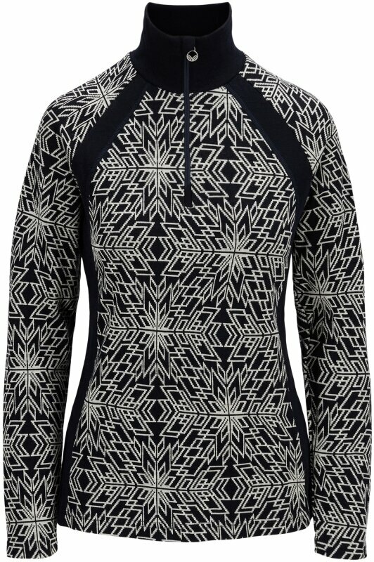 Ski-trui en T-shirt Dale of Norway Stargaze Basic Womens Sweater Navy S Trui