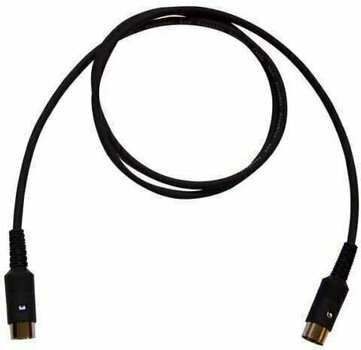 MIDI kabel Bespeco CM150P7 Crna 150 cm - 1