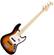 SX SJB75 3-Tone Sunburst E-Bass