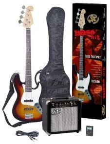4-string Bassguitar SX SJB 62 K 3 TS