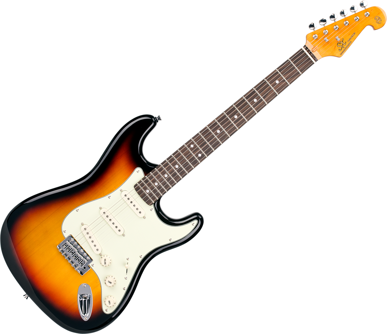 Elektrische gitaar SX Vintage ST 62 3-Tone Sunburst