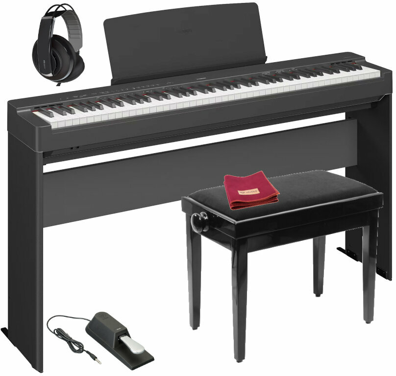 Музикални инструменти > Клавишни инструменти > Стейдж пиана Yamaha P-145B DELUXE SET Дигитално Stage пиано
