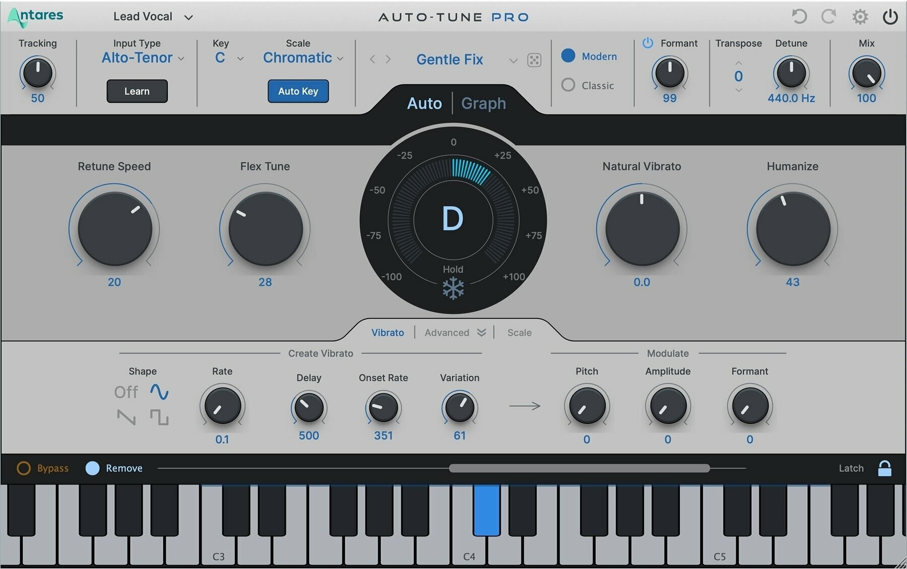 Virtuális hangszer Antares Auto-Tune Pro X (Digitális termék)