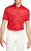 Camiseta polo Nike Tiger Woods Dri-Fit ADV Mens Contour Print Gym Red/White XL Camiseta polo