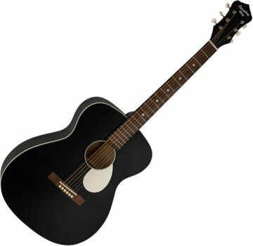 Folk Guitar Recording King ROS-7-OBK Outlaw Black Folk Guitar - 1