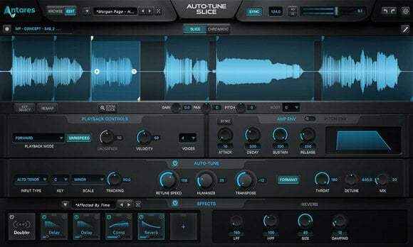 Software de estúdio de instrumentos VST Antares Auto-Tune Slice (Produto digital) - 1