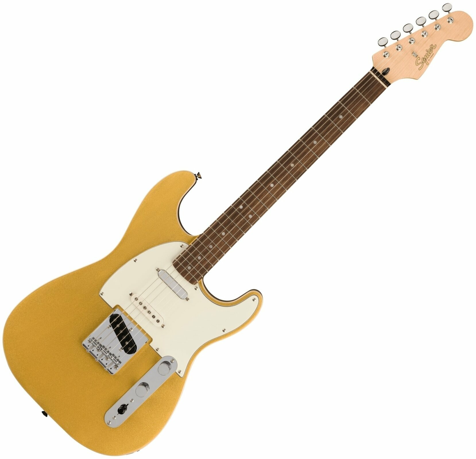 Guitarra elétrica Fender Squier Paranormal Custom Nashville Stratocaster Aztec Gold (Apenas desembalado)