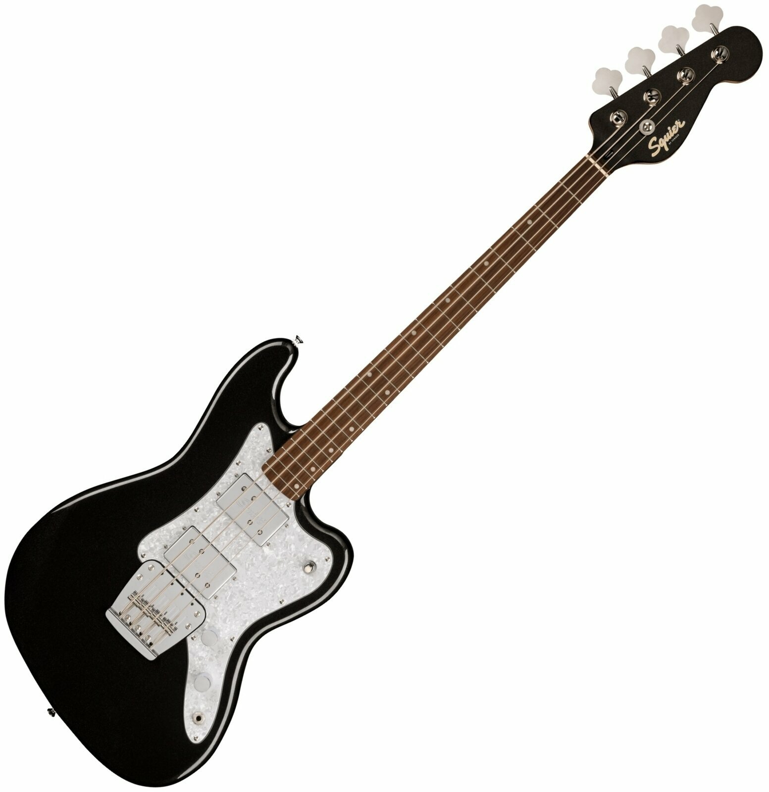 Elektrická basgitara Fender Squier Paranormal Rascal Bass HH Metallic Black