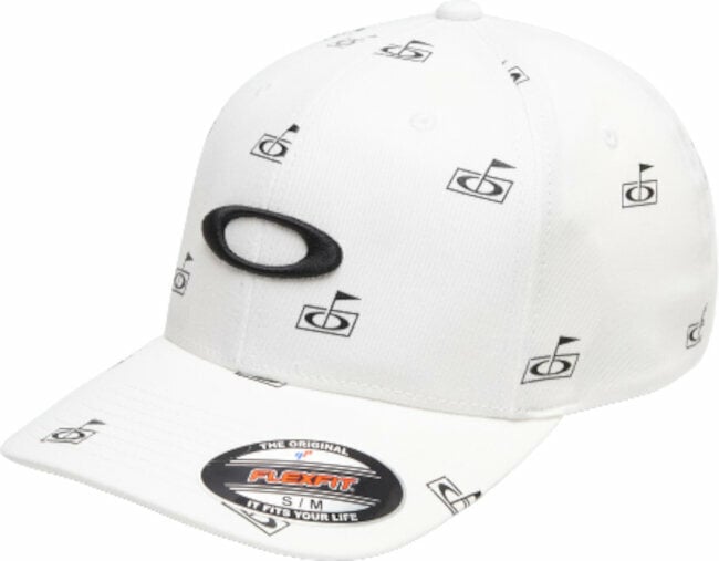 Šiltovka Oakley Flag Print Hat Arctic White S/M