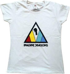 Maglietta Imagine Dragons Triangle Logo White