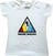 Shirt Imagine Dragons Shirt Triangle Logo Dames White XS