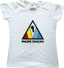 T-shirt Imagine Dragons Triangle Logo White L Feminino T-shirt
