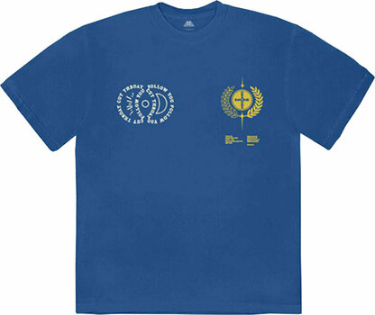 T-Shirt Imagine Dragons T-Shirt Lyrics (Back Print) Unisex Blue S - 1