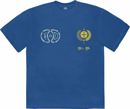 T-Shirt Imagine Dragons T-Shirt Lyrics (Back Print) Unisex Blue L - 1