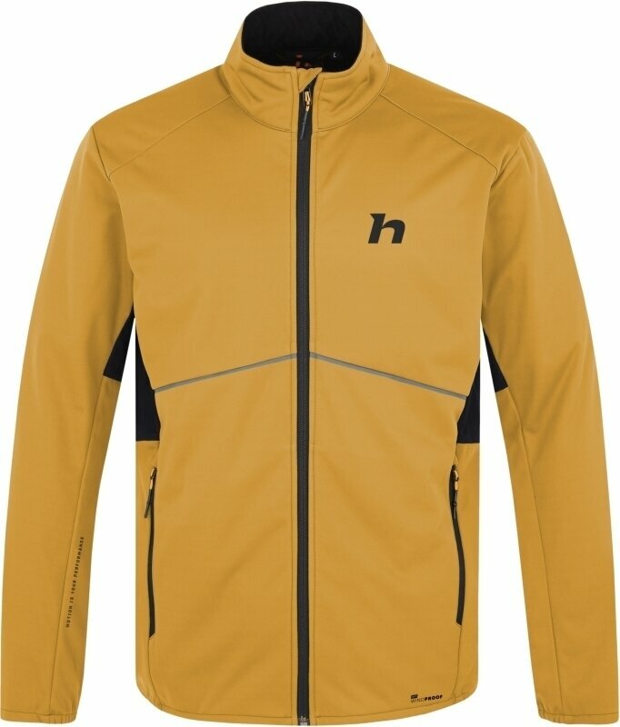 Chaqueta para correr Hannah Nordic Man Jacket Golden Yellow/Anthracite XL Chaqueta para correr