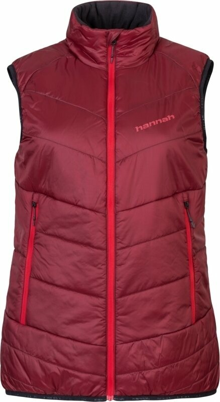Gilet outdoor Hannah Mirra Lady Insulated Vest Biking Red 36 Gilet outdoor