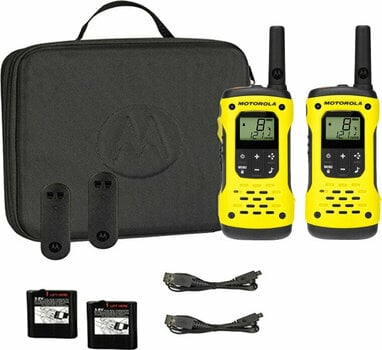 Πομποδέκτης Φορητός VHF Motorola T92 H2O TALKABOUT Black/Yellow 2pcs 2023 - 1