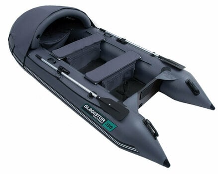 Inflatable Boat Gladiator Inflatable Boat C330AD 330 cm Dark Gray - 1