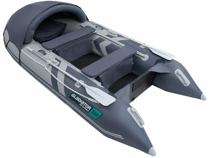 Inflatable Boat Gladiator Inflatable Boat C330AD 330 cm Light Dark Gray