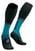 Běžecké ponožky
 Compressport Full Socks Winter Run Mosaic Blue/Black T1 Běžecké ponožky