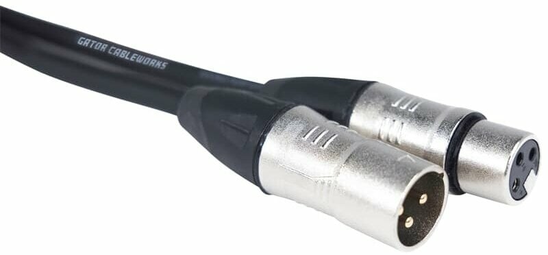 Højttaler kabel Gator Cableworks Backline Series XLR Speaker Cable Sort 15,2 m