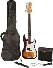 Elektrická basgitara Encore E40 Blaster Pack Sunburst Sunburst Elektrická basgitara