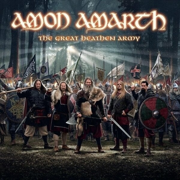Vinyylilevy Amon Amarth - The Great Heathen Army (White Coloured) (LP)