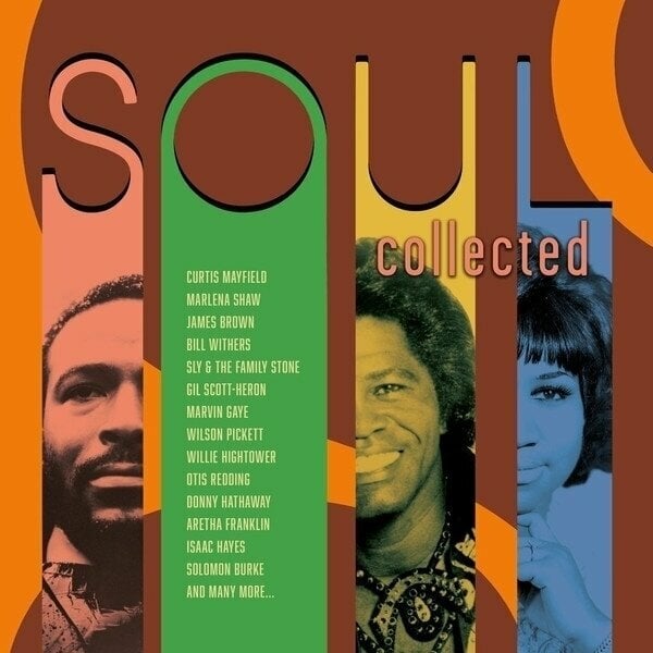 Vinylskiva Various Artists - Soul Collected (Yellow & Orange Coloured) (180g) (2 LP)