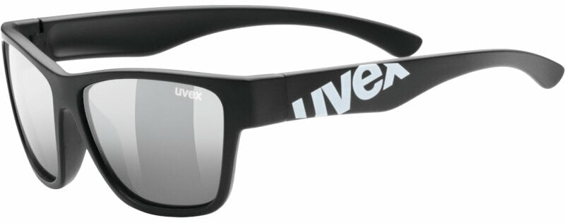Lifestyle Brillen UVEX Sportstyle 508 Black Mat/Litemirror Silver Lifestyle Brillen