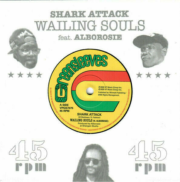 LP ploča Wailing Souls/Alborosie - Shark Attack (7" Vinyl)