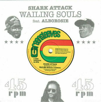 Vinyl Record Wailing Souls/Alborosie - Shark Attack (7" Vinyl) - 1