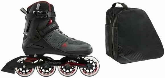Inline-Skates Rollerblade Spark 84 Dark Grey/Red 39 Inline-Skates - 1
