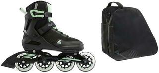 Rollers en ligne Rollerblade Spark 84 W Black/Mint Green 38,5 Rollers en ligne