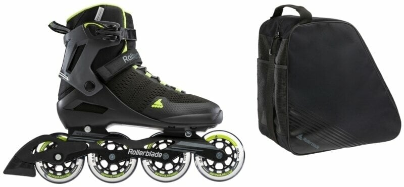 Inline-Skates Rollerblade Spark 90 Black/Lime 42,5 Inline-Skates
