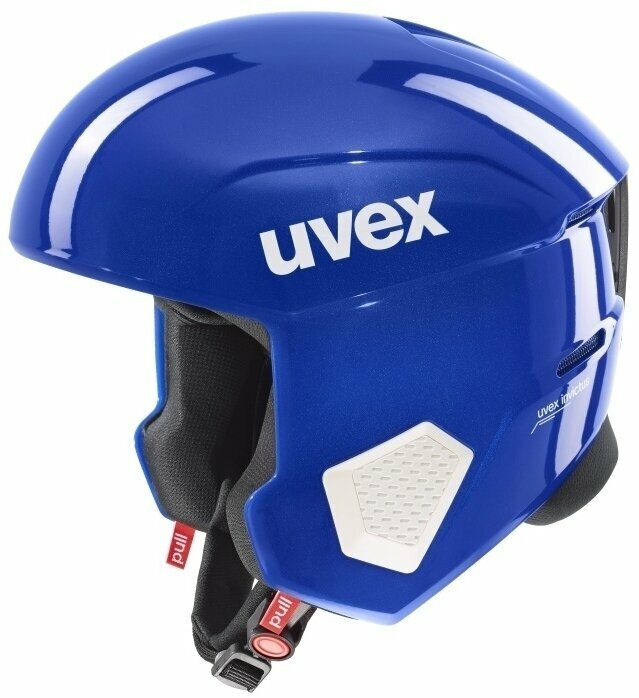 Lyžařská helma UVEX Invictus Racing Blue 55-56 cm Lyžařská helma