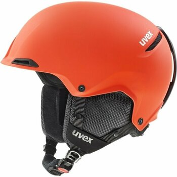 Ski Helmet UVEX Jakk Plus IAS Fierce Red Mat 55-59 cm Ski Helmet - 1