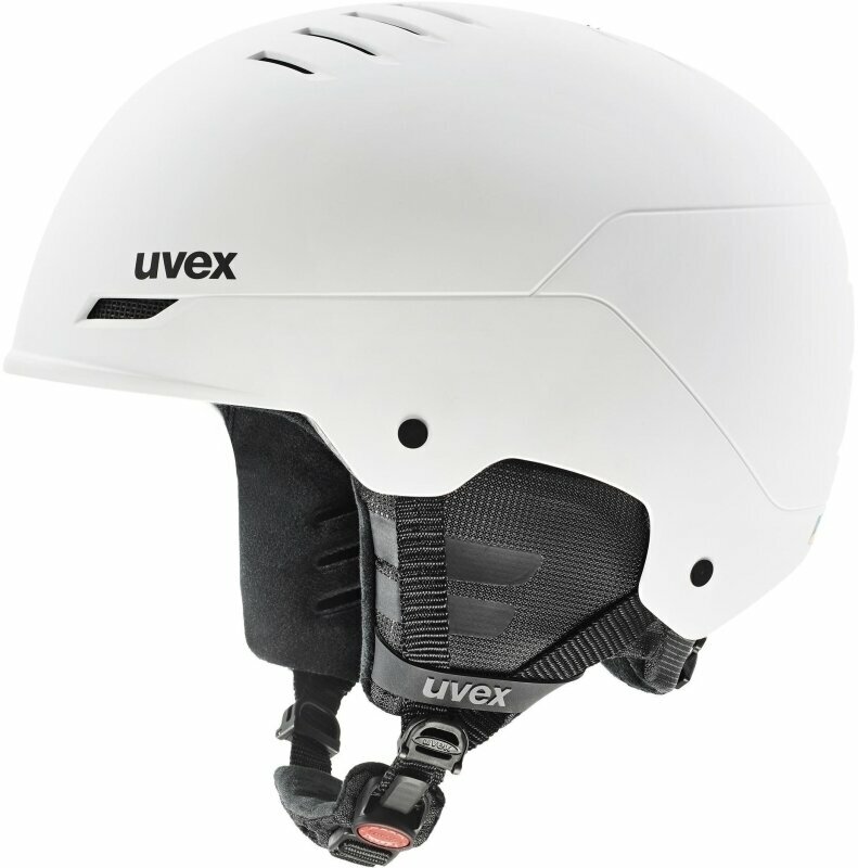 Capacete de esqui UVEX Wanted White Mat 58-62 cm Capacete de esqui