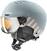 Lyžařská helma UVEX Rocket Junior Visor Rhino/Blush Mat 51-55 cm Lyžařská helma