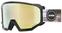 Lyžařské brýle UVEX Athletic CV Ski Black Shiny Mirror Gold/CV Orange Lyžařské brýle