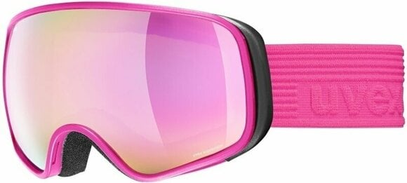 Lyžiarske okuliare UVEX Scribble FM Sphere Pink/Mirror Pink Lyžiarske okuliare - 1