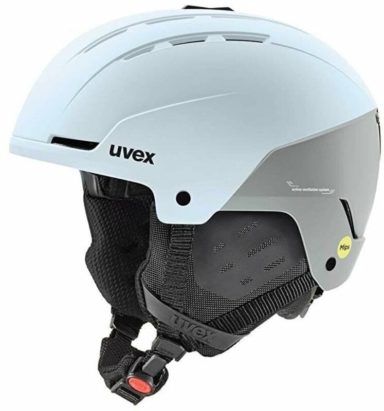 Skihelm UVEX Stance Mips Arctic/Glacier Mat 54-58 cm Skihelm