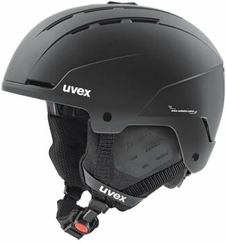 Lyžařská helma UVEX Stance Black Mat 54-58 cm Lyžařská helma - 1