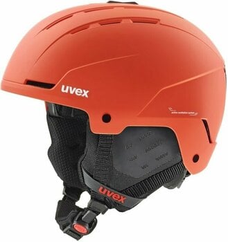 Ski Helmet UVEX Stance Fierce Red Mat 54-58 cm Ski Helmet - 1